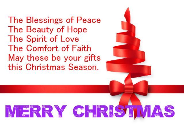 Merry Christmas Message  This WordPress.com site is the 